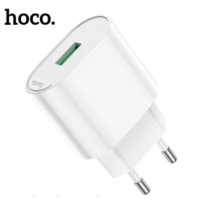 Cóc Sạc Nhanh Hoco C109A 18W Qc3.0 Chân Cắm Eu 1 Cổng Usb Cóc Sạc Nhanh Hoco C109A 18W Qc3.0 Chân Cắm Eu 1 Cổng Usb