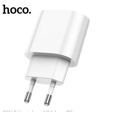 Cóc Sạc Nhanh Hoco C109A 18W Qc3.0 Chân Cắm Eu 1 Cổng Usb Cóc Sạc Nhanh Hoco C109A 18W Qc3.0 Chân Cắm Eu 1 Cổng Usb