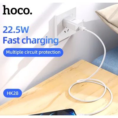 cốc sạc nhanh hoco hk28 22.5w qc3.0 super charge chuẩn pd/pps cổng usb cốc sạc nhanh hoco hk28 22.5w qc3.0 super charge chuẩn pd/pps cổng usb