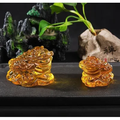 cóc vàng pha lê 7cm giúp tăng tài lộc, bình an, may mắn cóc vàng pha lê 7cm giúp tăng tài lộc, bình an, may mắn