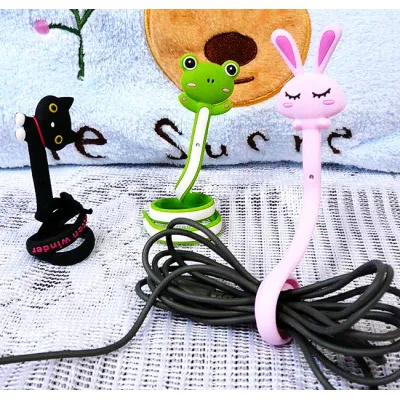combo 2 dây cuộn cáp silicon hình thú combo 2 dây cuộn cáp silicon hình thú