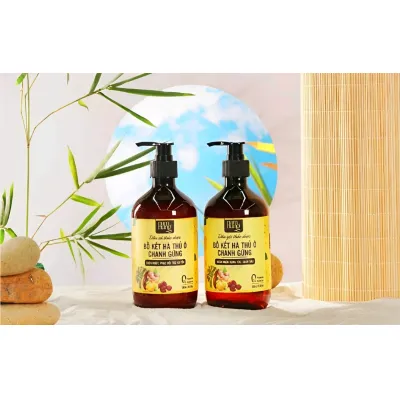 combo dầu gội và dầu xả không bọt bồ kết hà thủ ô chanh gừng cô đặc namnung combo dầu gội và dầu xả không bọt bồ kết hà thủ ô chanh gừng cô đặc namnung