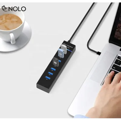 cổng chia usb - bộ chia usb - 7 cổng 3.0 cổng chia usb - bộ chia usb - 7 cổng 3.0