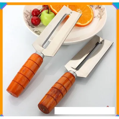 dao 2 lưỡi cán gỗ dao 2 lưỡi cán gỗ