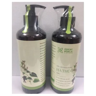 dầu gội hà thủ ô chính hãng - dầu gội thảo dược