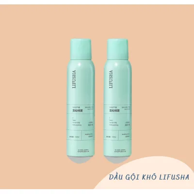 dầu gội khô dạng xịt làm sạch tóc không bết dính gội đầu khô không cần nước