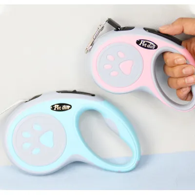 dây dắt thú cưng - dây dắt chó tự cuốn thông minh