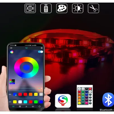 dây đèn led đổi màu - đèn led đổi màu điều khiển từ xa dây đèn led đổi màu - đèn led đổi màu điều khiển từ xa