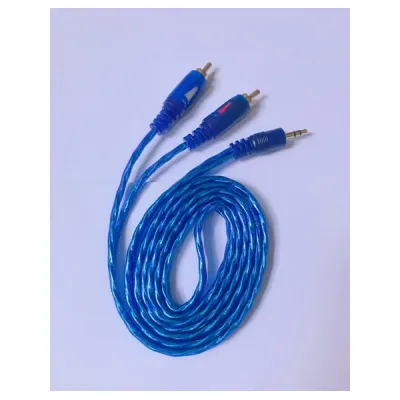 dây loa 1 đầu 3.5 ra 2 av - dây loa 1 đầu 3.5 ra 2 av xịn - dài 1.8m dây loa 1 đầu 3.5 ra 2 av - dây loa 1 đầu 3.5 ra 2 av xịn - dài 1.8m