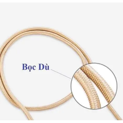 dây sạc micro usb bọc dù dài 3m dây sạc micro usb bọc dù dài 3m