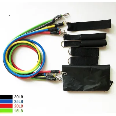 dây thun tập gym - dây kéo tập gym - bộ 5 giây