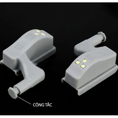 đèn gắn bản lề tủ quần áo, ngăn kéo 3 led tiện lợi tặng kèm pin đèn gắn bản lề tủ quần áo, ngăn kéo 3 led tiện lợi tặng kèm pin