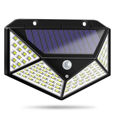 đèn cảm ứng sạc pin năng lượng mặt trời 100 led sh-100 độ sáng 600lm đèn cảm ứng sạc pin năng lượng mặt trời 100 led sh-100 độ sáng 600lm