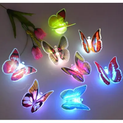 đèn led bướm - đèn led dán tường hình bướm 3 cái đèn led bướm - đèn led dán tường hình bướm 3 cái
