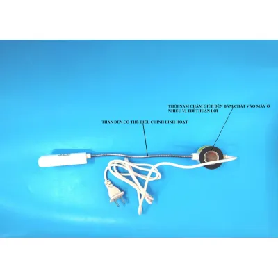 đèn led đế nam châm - đèn led máy may 20 bóng có nam châm đèn led đế nam châm - đèn led máy may 20 bóng có nam châm