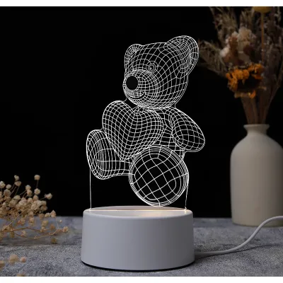 đèn ngủ để bàn 3d - đèn bàn ngủ đẹp đèn ngủ để bàn 3d - đèn bàn ngủ đẹp