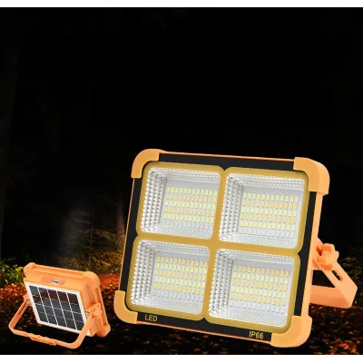 đèn pha năng lượng mặt trời - đèn năng lượng mặt trời 100w 5 chế độ sáng