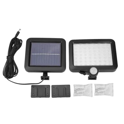 đèn - thiết bị chiếu sáng | đèn năng lượng mặt trời 56 led 15x11cm siêu sáng, tấm pin rời dây 5m kèm giá đỡ đèn - thiết bị chiếu sáng | đèn năng lượng mặt trời 56 led 15x11cm siêu sáng, tấm pin rời dây 5m kèm giá đỡ