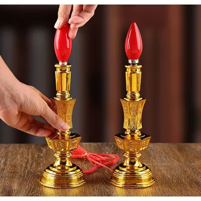 đèn thờ đẹp - đèn thờ điện - 1 cặp 2 cái đèn thờ đẹp - đèn thờ điện - 1 cặp 2 cái