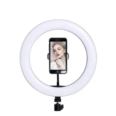 đèn tròn livestream 26cm (10inch) chuyên nghiệp kèm giá kẹp điện thoại đèn tròn livestream 26cm (10inch) chuyên nghiệp kèm giá kẹp điện thoại