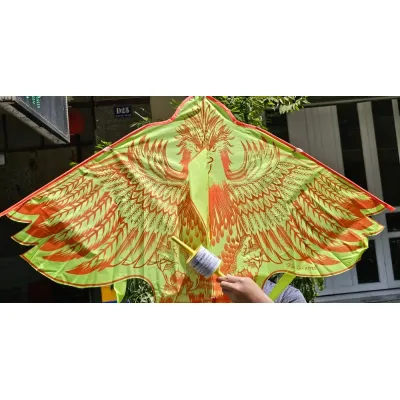Diều Thả Ngoài Trời Hình Phượng Hoàng Lửa 145x85cm Kèm Dây Dài 80M Diều Thả Ngoài Trời Hình Phượng Hoàng Lửa 145x85cm Kèm Dây Dài 80M