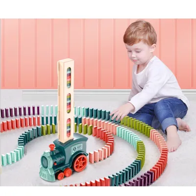 đồ chơi xe lửa domino train xếp domino tự động cho bé vui nhộn đồ chơi xe lửa domino train xếp domino tự động cho bé vui nhộn