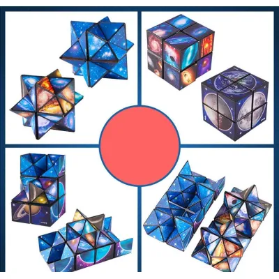 đồ chơi xếp khối | khối rubik nam châm biến thể 72 hình galaxy đồ chơi xếp khối | khối rubik nam châm biến thể 72 hình galaxy