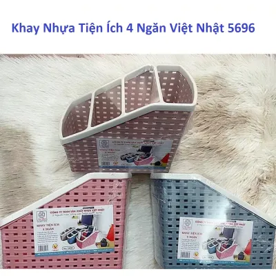 đồ dùng học tập cho bé | khay đựng đồ văn phòng 4 ngăn 5696 đựng bút, remote, điện thoại đồ dùng học tập cho bé | khay đựng đồ văn phòng 4 ngăn 5696 đựng bút, remote, điện thoại