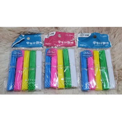 đồ dùng học tập cho bé | set 100 cây que tính cho bé học toán dài 10cm đồ dùng học tập cho bé | set 100 cây que tính cho bé học toán dài 10cm