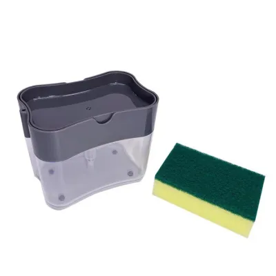 đồ dùng phòng tắm | hộp đựng nước rửa chén tự động bơm khi ấn xuống kèm mút rửa chén đồ dùng phòng tắm | hộp đựng nước rửa chén tự động bơm khi ấn xuống kèm mút rửa chén