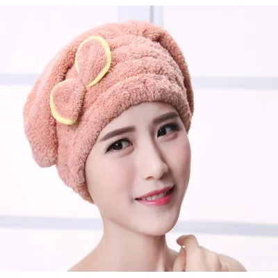 đồ dùng phòng tắm | khăn quấn giúp khô tóc sợi micro thoáng khí hình nơ đồ dùng phòng tắm | khăn quấn giúp khô tóc sợi micro thoáng khí hình nơ