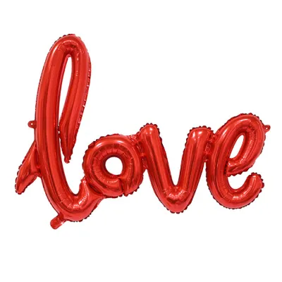 đồ trang trí bong bóng chữ love đồ trang trí bong bóng chữ love