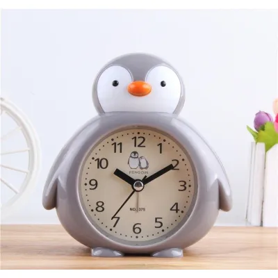 đồng hồ báo thức chim cánh cụt họa tiết dễ thương nhiều màu sắc đồng hồ báo thức chim cánh cụt họa tiết dễ thương nhiều màu sắc