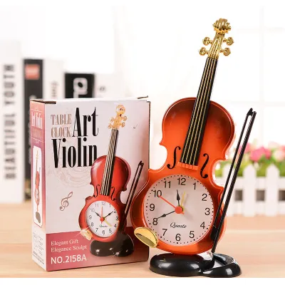 đồng hồ báo thức độc lạ - dong ho bao thuc de ban - hình đàn guitar đồng hồ báo thức độc lạ - dong ho bao thuc de ban - hình đàn guitar