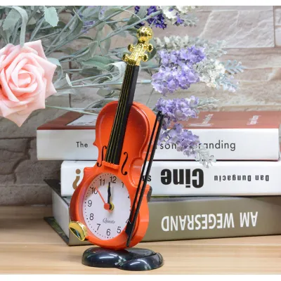 đồng hồ báo thức độc lạ - dong ho bao thuc de ban - hình đàn guitar đồng hồ báo thức độc lạ - dong ho bao thuc de ban - hình đàn guitar