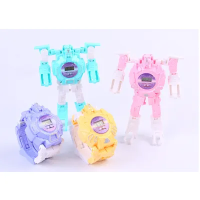đồng hồ biến hình cho bé - đồng hồ biến hình robot đồng hồ biến hình cho bé - đồng hồ biến hình robot