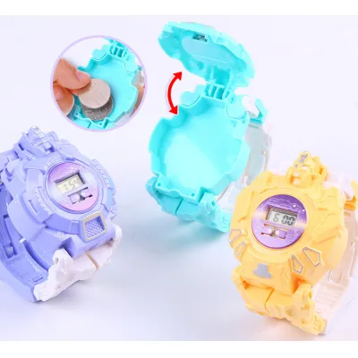 đồng hồ biến hình cho bé - đồng hồ biến hình robot đồng hồ biến hình cho bé - đồng hồ biến hình robot