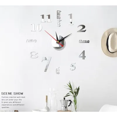 đồng hồ dán tường nghệ thuật đồng hồ dán tường nghệ thuật