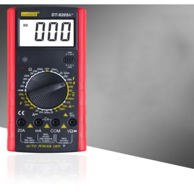 đồng hồ đo tụ dt-9205a+ vạn năng, tần số đa năng kèm pin và 2 que đo đồng hồ đo tụ dt-9205a+ vạn năng, tần số đa năng kèm pin và 2 que đo
