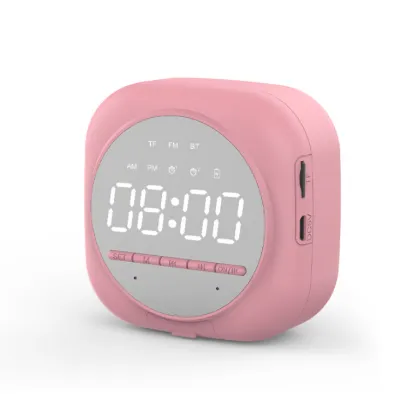 đồng hồ trang trí | loa bluetooth có đồng hồ mặt tráng gương q12 đồng hồ trang trí | loa bluetooth có đồng hồ mặt tráng gương q12