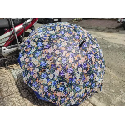 dù đi mưa | dù bấm xếp 2 lớp cán gỗ loại lớn cực đẹp 118x95cm dù đi mưa | dù bấm xếp 2 lớp cán gỗ loại lớn cực đẹp 118x95cm