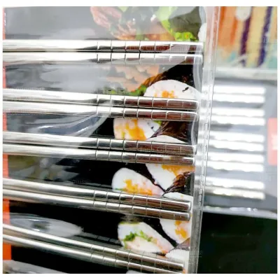 đũa inox 304 bộ 5 đôi đũa inox 304 bộ 5 đôi