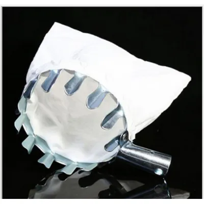 dụng cụ hái trái cây trên cao kèm túi vải size 14cm dụng cụ hái trái cây trên cao kèm túi vải size 14cm