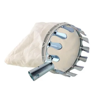 dụng cụ hái trái cây trên cao kèm túi vải size 14cm dụng cụ hái trái cây trên cao kèm túi vải size 14cm