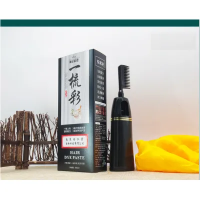 dụng cụ làm đẹp | lược nhuộm tóc đen chiết xuất từ thảo dược dye paste chai lớn 200ml dụng cụ làm đẹp | lược nhuộm tóc đen chiết xuất từ thảo dược dye paste chai lớn 200ml