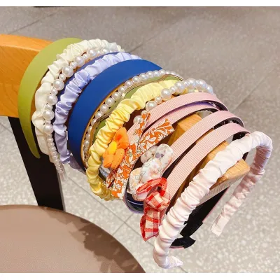 dụng cụ làm đẹp | set 5 băng đô cài tóc trẻ trung dễ thương dụng cụ làm đẹp | set 5 băng đô cài tóc trẻ trung dễ thương