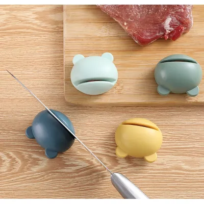 dụng cụ mài dao kéo mini hình ếch tiện lợi dụng cụ mài dao kéo mini hình ếch tiện lợi