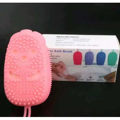 dụng cụ tắm chà lưng silicon hình gấu mềm mịn dụng cụ tắm chà lưng silicon hình gấu mềm mịn