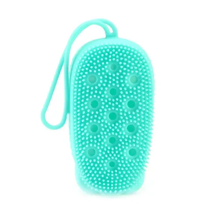 dụng cụ tắm chà lưng silicon hình gấu mềm mịn dụng cụ tắm chà lưng silicon hình gấu mềm mịn