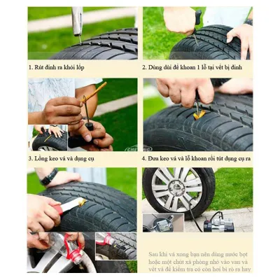 dụng cụ vá xe không ruột dụng cụ vá xe không ruột